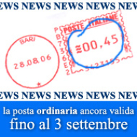 La posta ordinaria esiste ancora: fino al 3 settembre