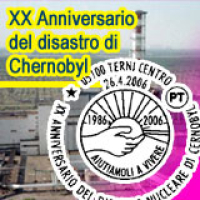 Ricordo marcofilo per il 20° anniversario di Chernobyl