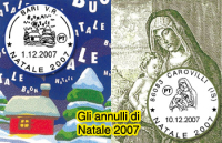 Gli auguri di Natale? Con gli annulli speciali di Poste