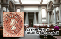 A Firenze: la prima volta di Colombo sui francobolli
