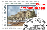 Città di Fiume: francobolli regolarmente agli sportelli
