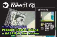 Poste italiane e sammarinesi al Meeting per l'Amicizia tra i Popoli