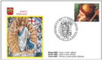 Pasqua 2007. Busta ricordo del Vaticano