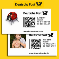 Deutsche Post: francobolli personalizzati via Internet