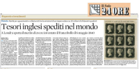 IlSole24Ore: francobolli da investimento dall'immenso impero britannico