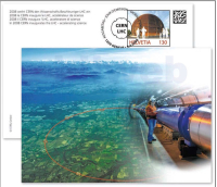Avvio tranquillo per l'acceleratore del Cern. Posta Svizzera festeggia in anticipo