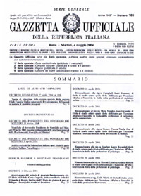 In Gazzetta Ufficiale il contratto di programma 2006-2008