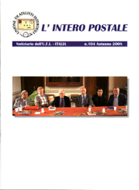 L'Intero Postale: l'ultimo numero del 2008 