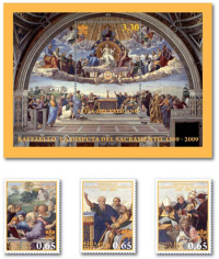 Dopo Massaja, dal Vaticano arrivano Viaggi papali, Disputa di Raffaello, Aerogramma e Cartoline