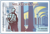 Milanofil 2010: l'erinnofilo dell'IPZS dedicato a Massimo d'Azeglio