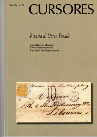 Rinasce Cursores, la rivista dell'Associazione Italiana di Storia Postale