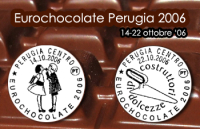 Due annulli per la festa del cioccolato di Perugia