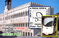 Parte da Perugia la "via ecologica" di Poste Italiane