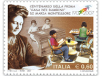 A Maria Montessori il secondo ricordo dentellato del 2007
