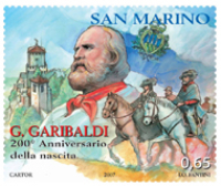 San Marino celebra i 200 anni dalla nascita di Giuseppe Garibaldi