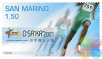 Un'estate con l'atletica leggera e i francobolli di San Marino