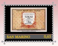 Da San Marino otto francobolli per otto grandi vini europei