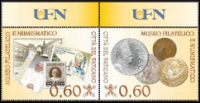 Francobolli e busta celebrativa per il rinnovato Museo Filatelico e Numismatico vaticano