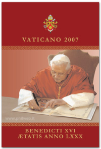 Vaticano: in volume tutte le emissioni filateliche del 2007