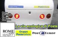 Al 20° World Energy Congress, la via ecologica di Poste Italiane