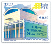 Milanofil: inizia con due francobolli il cammino verso Italia 2009
