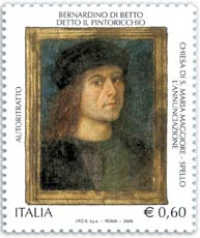 Pintoricchio (o Pinturicchio) val bene un francobollo