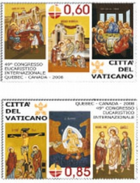 Vaticano: l'Arca dell'Alleanza per i francobolli del Congresso Eucaristico in Canada