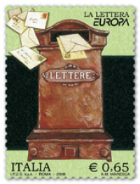 Europa 2008: dall'Italia due vecchie buche delle lettere 