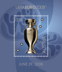 Uefa 2008: dall'Austria uno spettacolare francobollo lenticolare