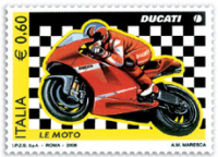 Occhio, arriva una Ducati. In formato francobollo!