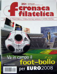 CF Giugno: valanga di francobolli per i campionati europei di calcio