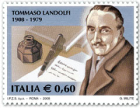 Tommaso Landolfi: a Pico la presentazione del francobollo