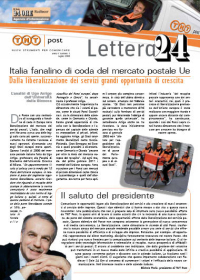 Nasce Lettera 24, la newsletter di TNT Post dedicata alle tematiche postali