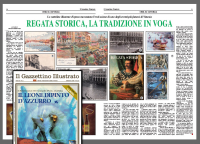 Regata Storica: le cartoline illustrate raccontano il popolare evento veneziano