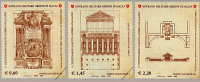 V Centenario palladiano: tre cartoline e tre francobolli dallo Smom