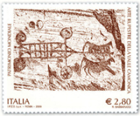 I petroglifi della Valcamonica diventano francobolli