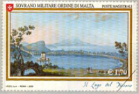 Dallo Smom tre francobolli con antiche vedute della Campania