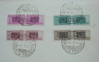Trieste 1947: il 100 lire Pacchi Postali con dentellatura a pettine