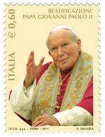 Giovanni Paolo II: domani il francobollo, domenica la Beatificazione