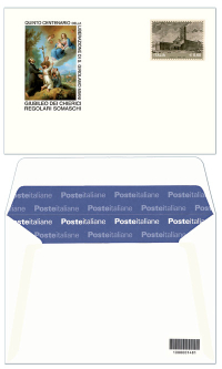 Per l'Anno Giubilare Somasco la seconda busta postale italiana