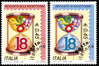 A gennaio 2006 i francobolli per i diciottenni