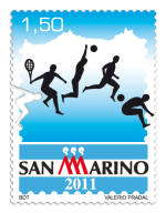 San Marino 2011, la biennale di filatelia dedicata allo sport